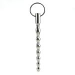 Steel Power Tools Penis Plug with Glans Ring - 5.1" - Image 2