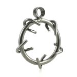 Stainless Steel Crown of Thorns Chastity Device - Image 4