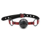 Bright Skin Leather Breatheable Ball Gag - Image 6