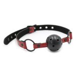 Bright Skin Leather Breatheable Ball Gag - Image 2