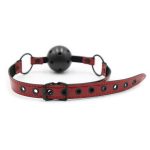 Bright Skin Leather Breatheable Ball Gag - Image 5