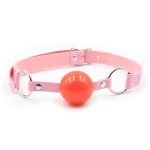 Pin Buckle O Ring Black Strap Ball Gag - Image 10