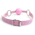 Pin Buckle O Ring Black Strap Ball Gag