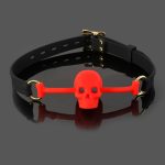 Silicone Human Skull Mouth Gag - Image 5