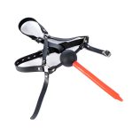 Silicone Hollow Mouth Gag With Harness - Image 7