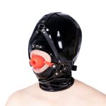 Silicone Hollow Mouth Gag With Harness - Image 11