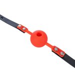 Silicone Hollow Mouth Gag - Image 2