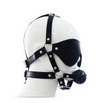 Harness Ball Gag With Blinder - Image 3