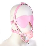 Harness Ball Gag With Blinder - Image 4