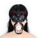 Gag with Blinder Eyes Detachable - Image 7