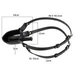 Water Cup Gag With Strap - Image 3