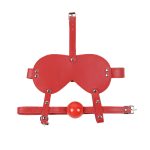 Gag Harness with Blindfold - Image 2