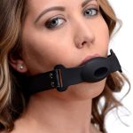 Silicone Ball Gag With Drool Hole - Image 4