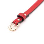 Silicone Ball Gag With Red& Black Strap - Image 3