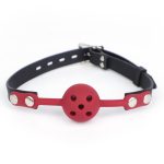 Silicone Sex Gag with Breathing Holes - Image 2