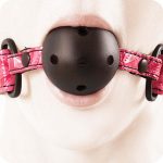 Diamond Patterned Ball Gag - Image 7