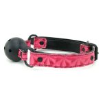 Diamond Patterned Ball Gag - Image 3