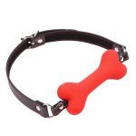 Dog Bone Soft Rubber Open Mouth Gag - Image 2