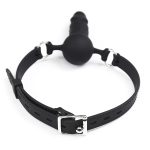 Silicone Strap Fantasy Gag - Dildo