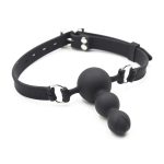 Silicone Strap Beads Ball Gag - Image 6