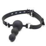 Silicone Strap Beads Ball Gag
