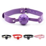 Rolling Buckle Breathable Deluxe Ball Gag - Image 6