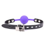 Premium Hush Locking Silicone Ball Gag - Image 7