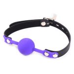 Premium Hush Locking Silicone Ball Gag - Image 8