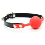 Premium Hush Locking Silicone Ball Gag - Image 3