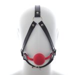 Premium Hush Silicone Ball Gag Harness - Image 6
