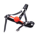 Premium Hush Silicone Ball Gag Harness - Image 2