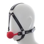 Premium Hush Silicone Ball Gag Harness - Image 5