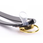 Pacifier Mouth Gag With Nipple Clamp Clip