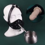 Human Ashtray Penis Gag Harness - Image 10