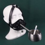 Human Ashtray Penis Gag Harness - Image 11