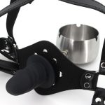 Human Ashtray Penis Gag Harness - Image 3