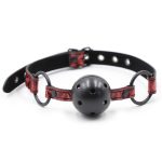 Diamond Lines Breathable Ball Gag - Image 8
