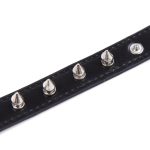 Spike Strap Metal O Ring Collar - Image 4