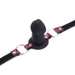 Diamond Strap Silicone Penis Gag - Image 3