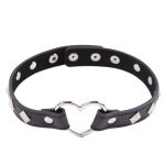 Heart Metal Bondage Collar - Image 7