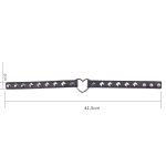 Heart Metal Bondage Collar - Image 2