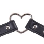 Heart Metal Bondage Collar - Image 3