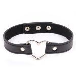 Heart Metal Bondage Collar - Image 6