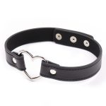 Heart Metal Bondage Collar - Image 7