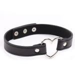 Heart Metal Bondage Collar - Image 8