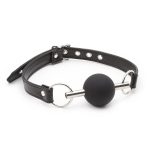 Metal Bar Silicone Ball Gag - Image 8