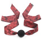 Satin Belt Ball Gag - Image 4