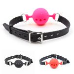 Full Silicone Breathable Ball Gag - Image 6