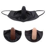 Leather Face Mask Dildo - Image 6