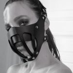 Hollow Out Sexy Allure Black Mask - Image 7